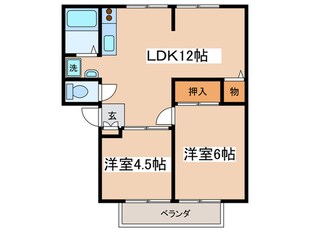 コフレの物件間取画像